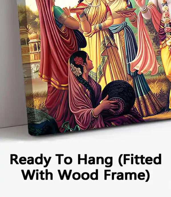 Ready To Hang (Fitted With Wood Frame)