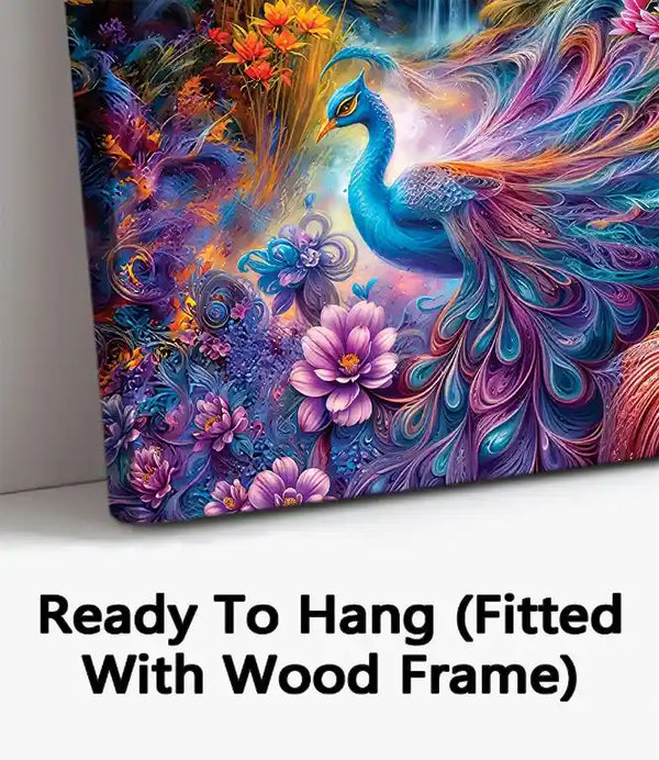 Ready To Hang (Fitted With Wood Frame)