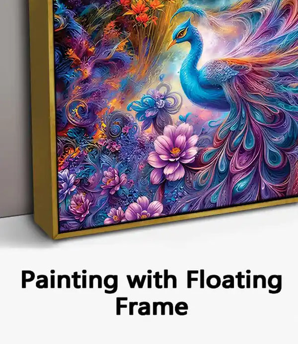 Painting with Floating Frame