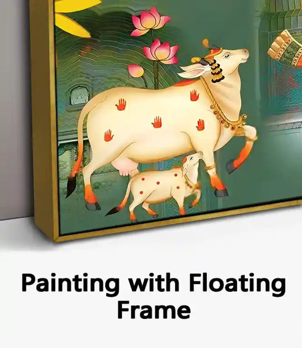 Painting with Floating Frame