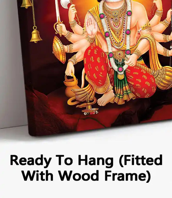 Ready To Hang (Fitted With Wood Frame)
