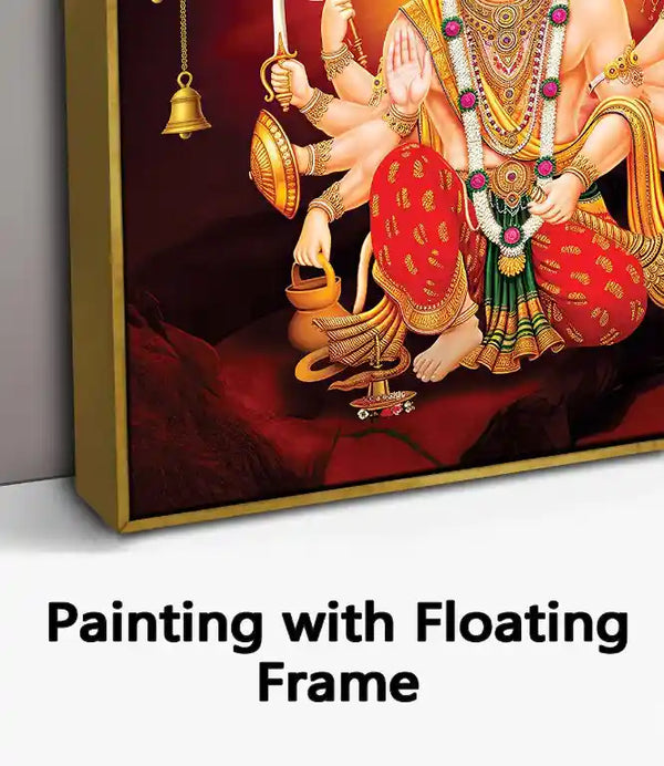 Painting with Floating Frame
