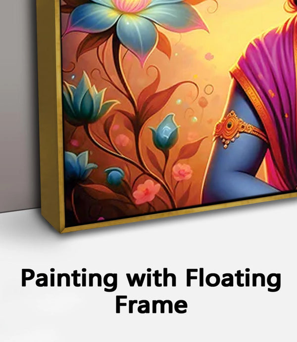 Painting with Floating Frame