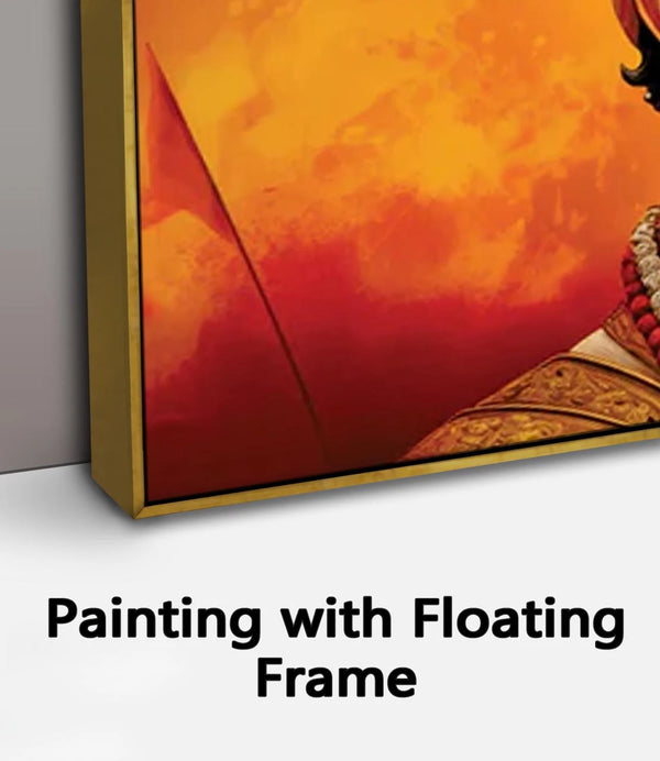 Painting with Floating Frame