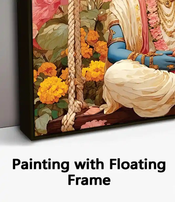 Painting with Floating Frame