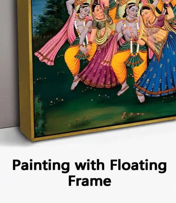 Painting with Floating Frame