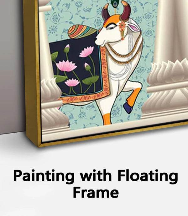 Painting with Floating Frame