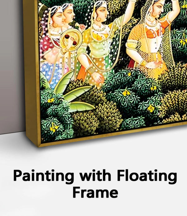 Painting with Floating Frame