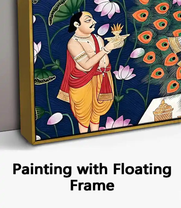 Painting with Floating Frame