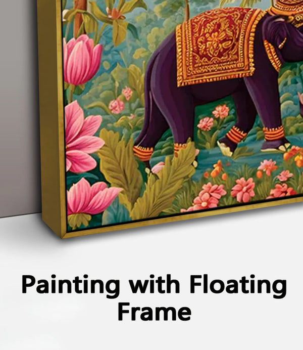 Painting with Floating Frame
