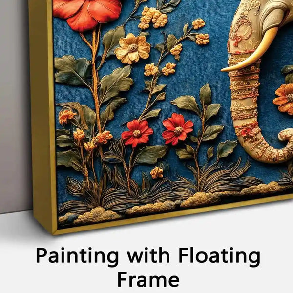 Painting with Floating Frame