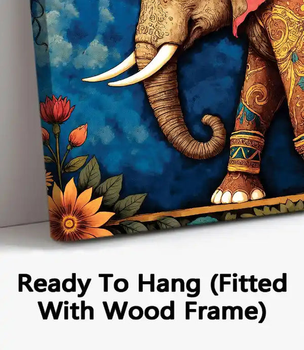 Ready To Hang (Fitted With Wood Frame)