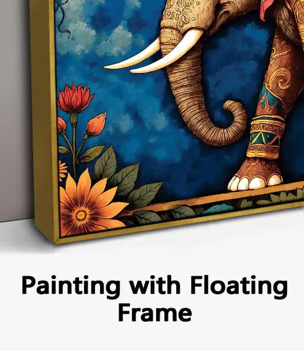 Painting with Floating Frame