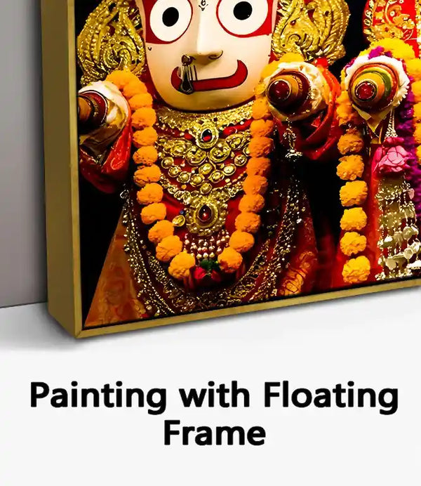Painting with Floating Frame