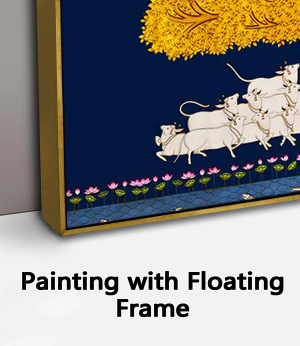 Painting with Floating Frame