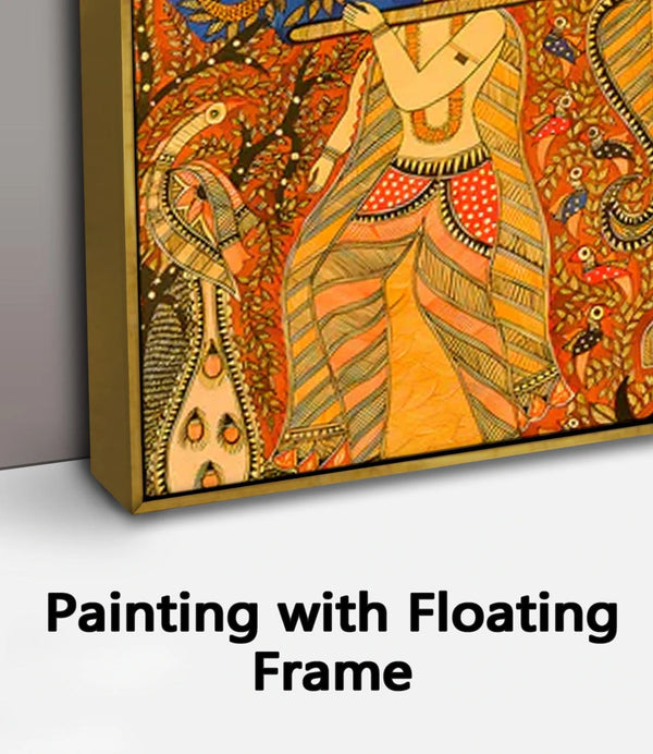 Painting with Floating Frame