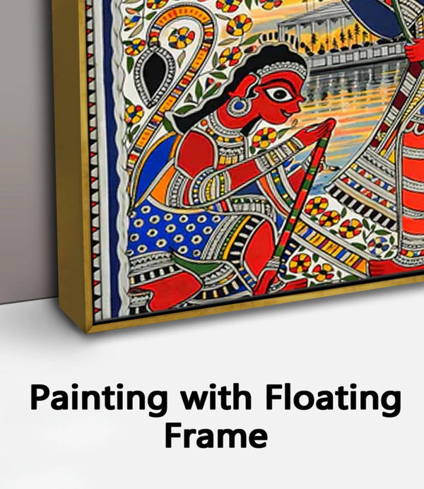 Painting with Floating Frame