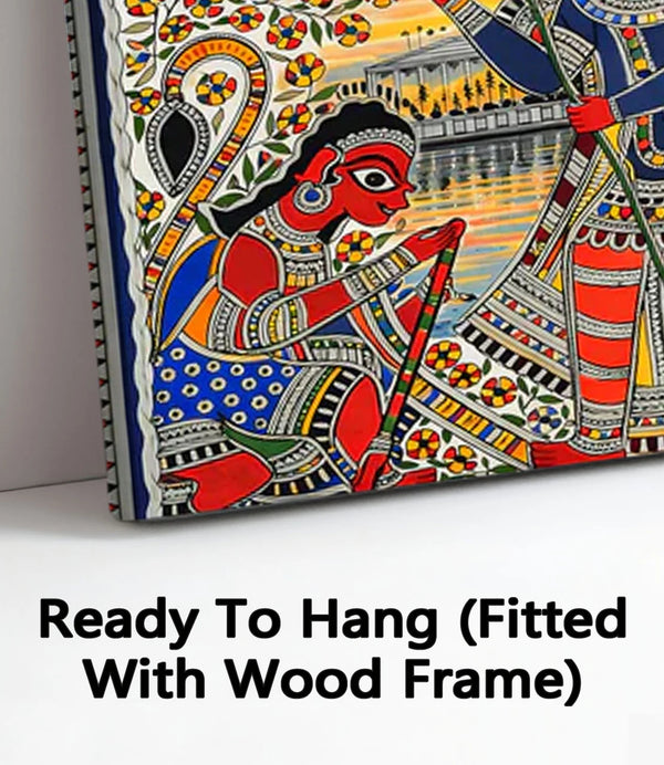Ready To Hang (Fitted With Wood Frame)