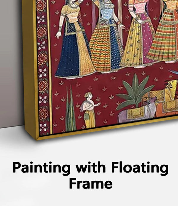 Painting with Floating Frame
