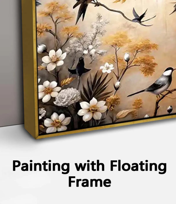 Painting with Floating Frame