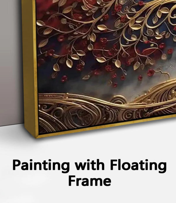 Painting with Floating Frame