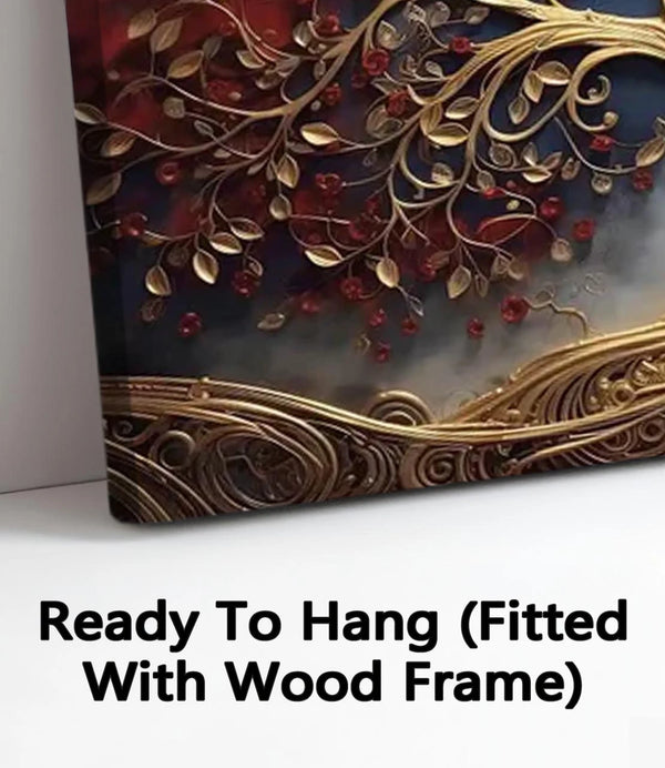 Ready To Hang (Fitted With Wood Frame)