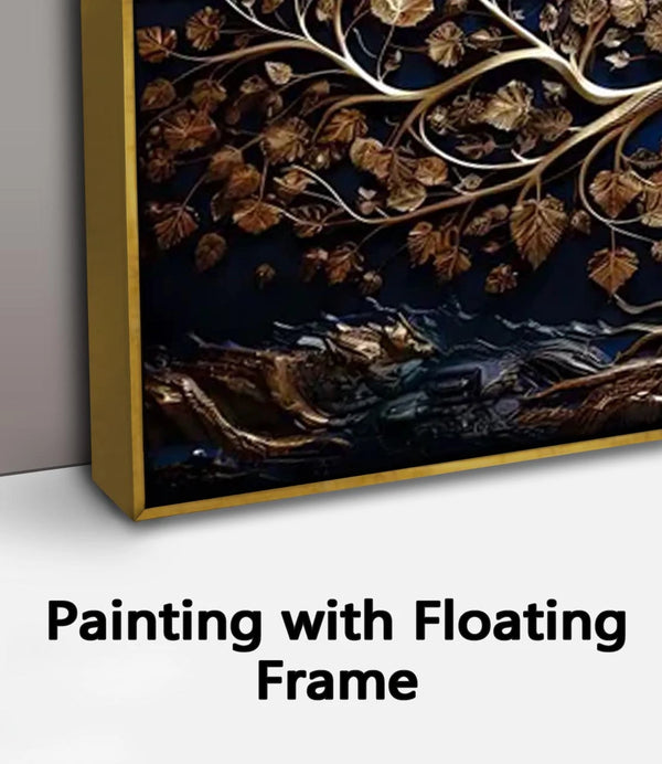 Painting with Floating Frame