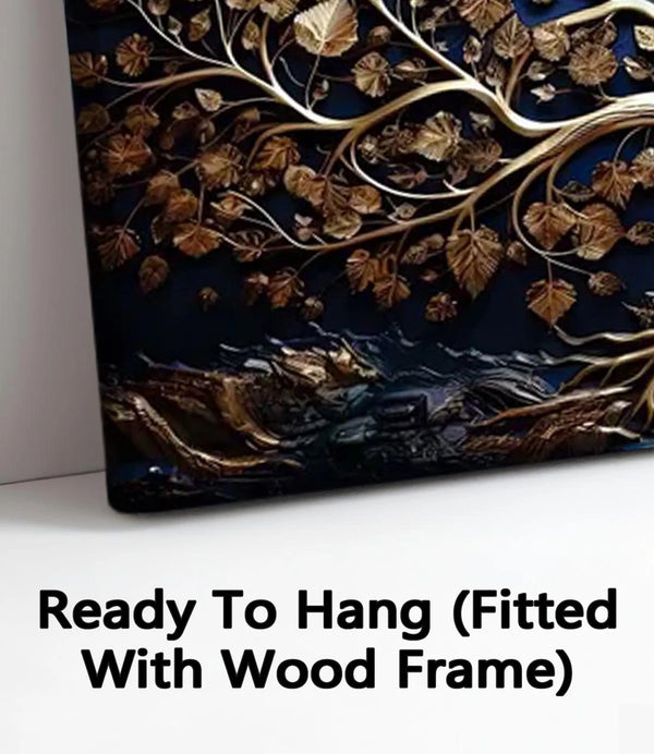 Ready To Hang (Fitted With Wood Frame)