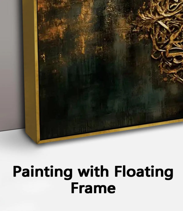 Painting with Floating Frame