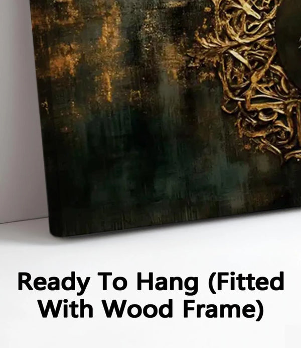 Ready To Hang (Fitted With Wood Frame)