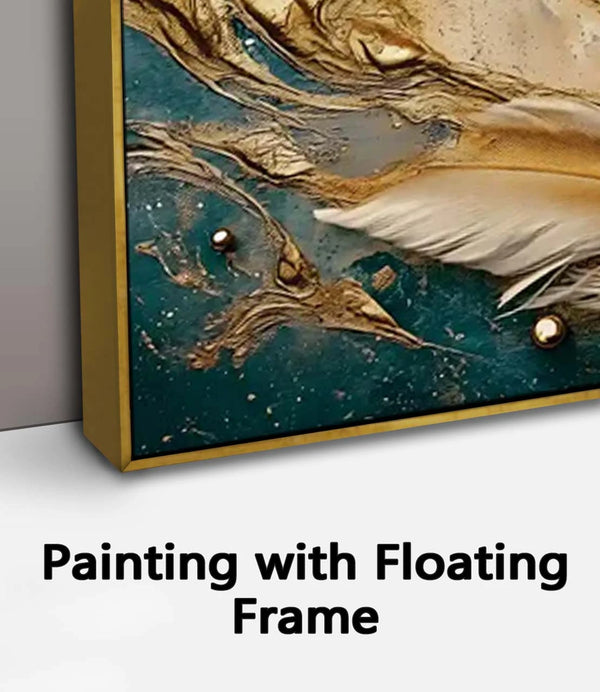Painting with Floating Frame