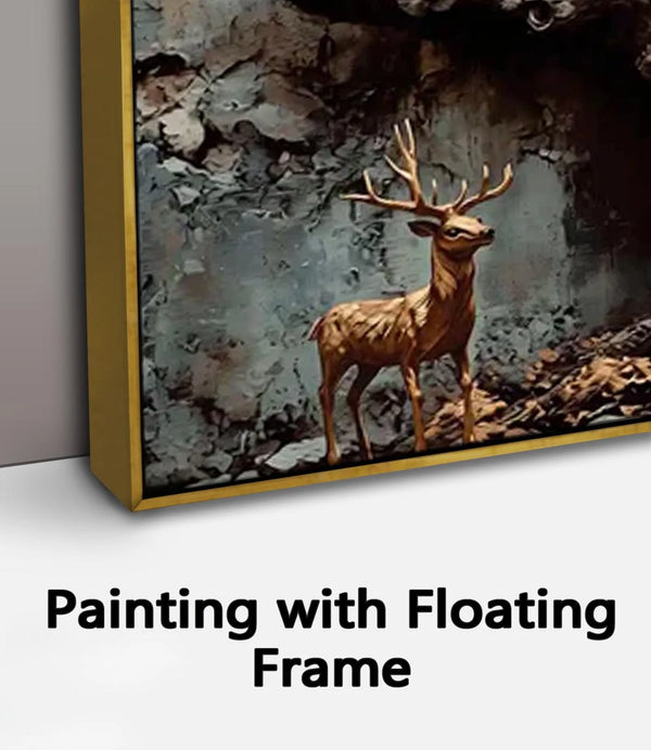 Painting with Floating Frame