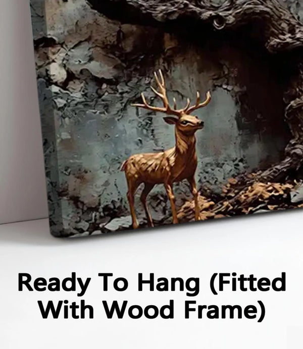 Ready To Hang (Fitted With Wood Frame)