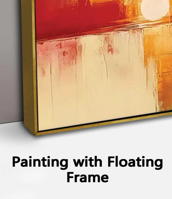 Painting with Floating Frame