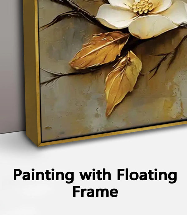 Painting with Floating Frame