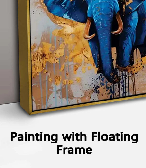 Painting with Floating Frame