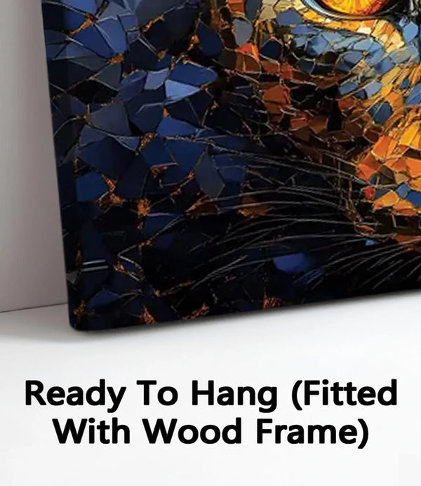 Ready To Hang (Fitted With Wood Frame)