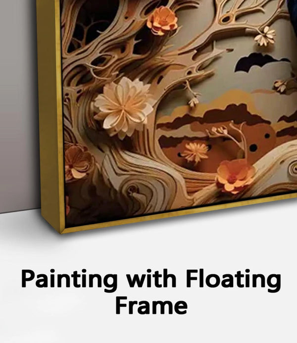 Painting with Floating Frame