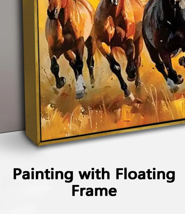 Painting with Floating Frame