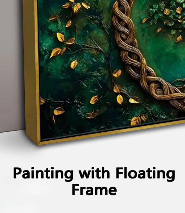 Painting with Floating Frame