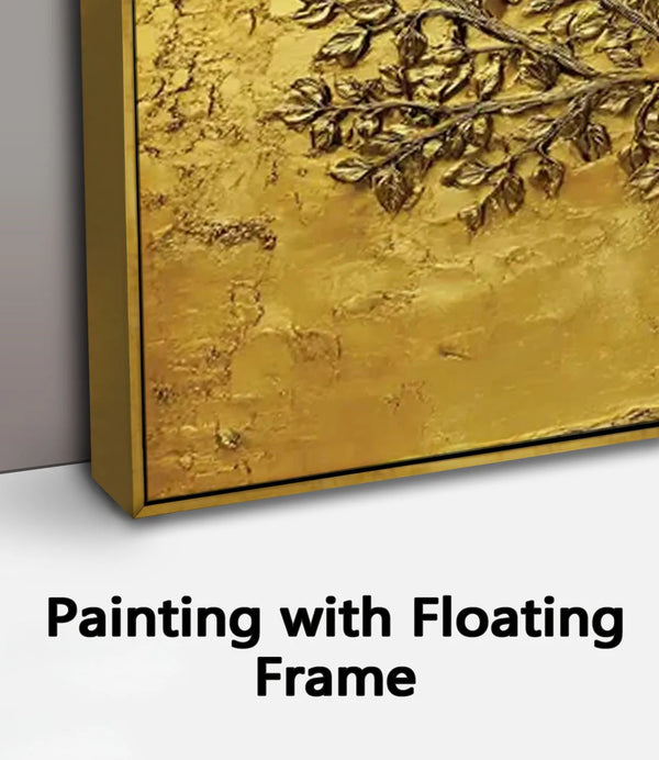 Painting with Floating Frame