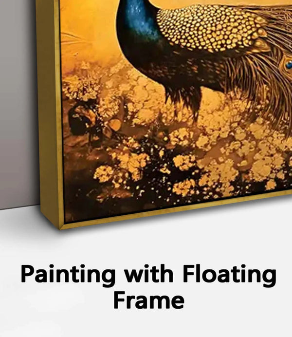 Painting with Floating Frame