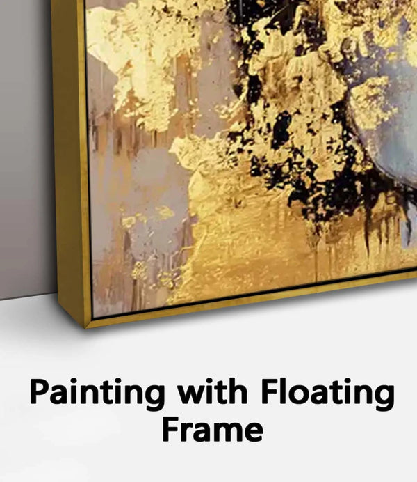 Painting with Floating Frame