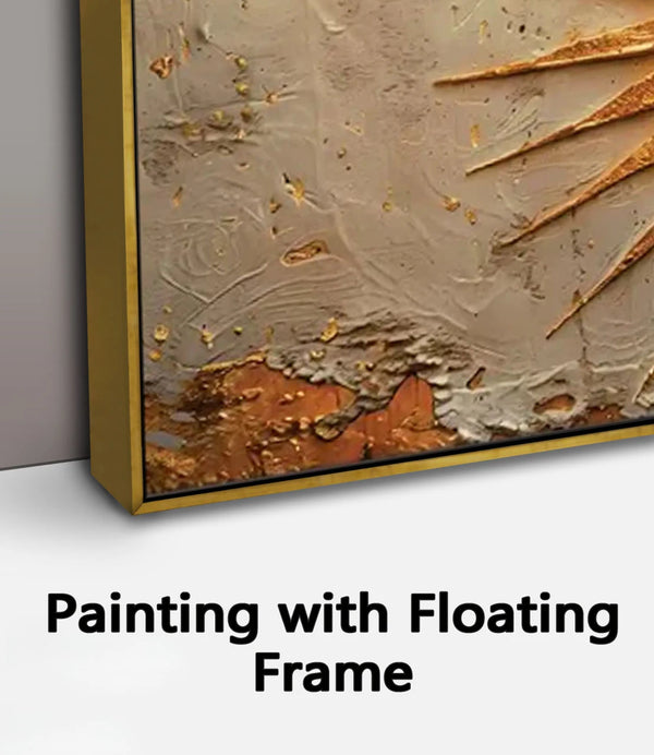 Painting with Floating Frame