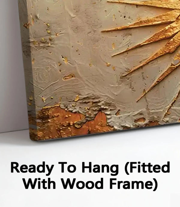 Ready To Hang (Fitted With Wood Frame)