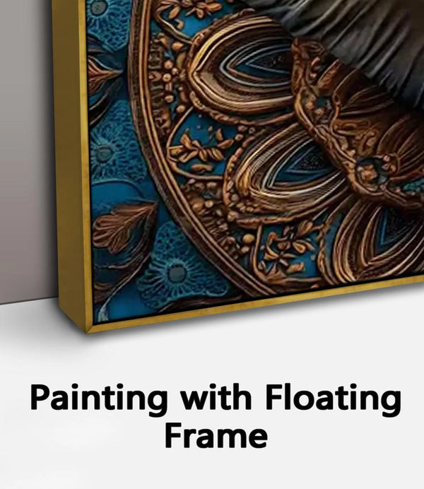 Painting with Floating Frame