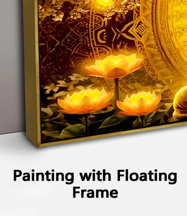 Painting with Floating Frame