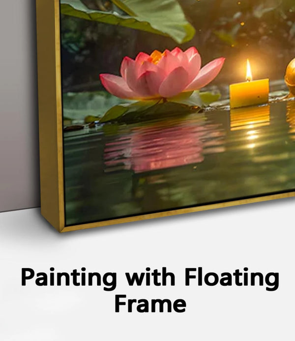 Painting with Floating Frame