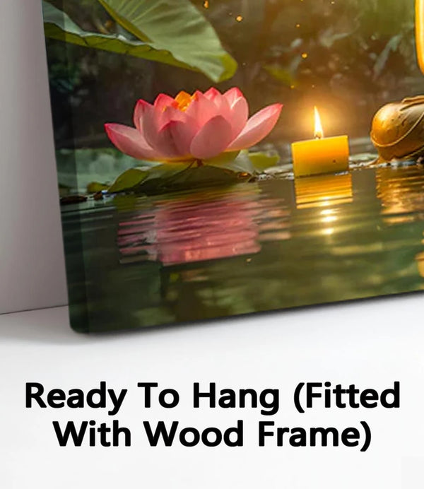 Ready To Hang (Fitted With Wood Frame)