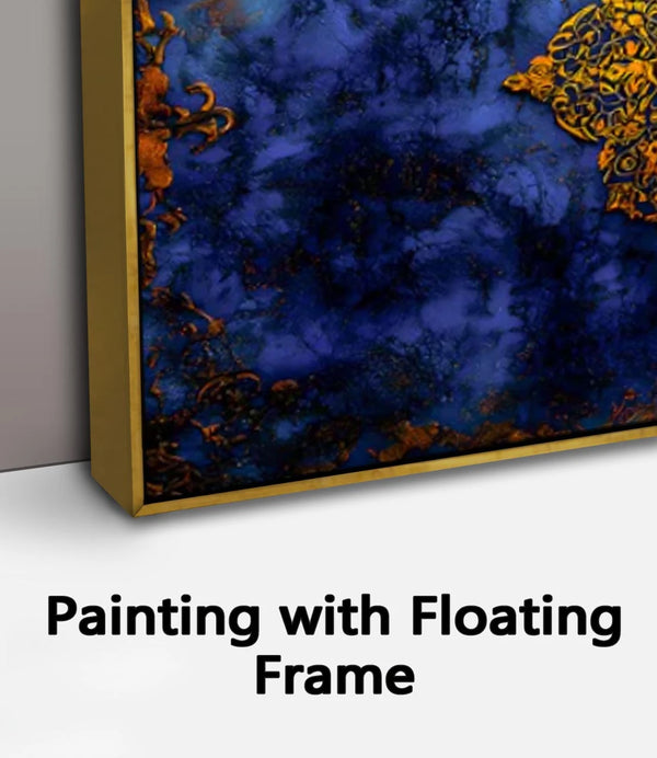 Painting with Floating Frame